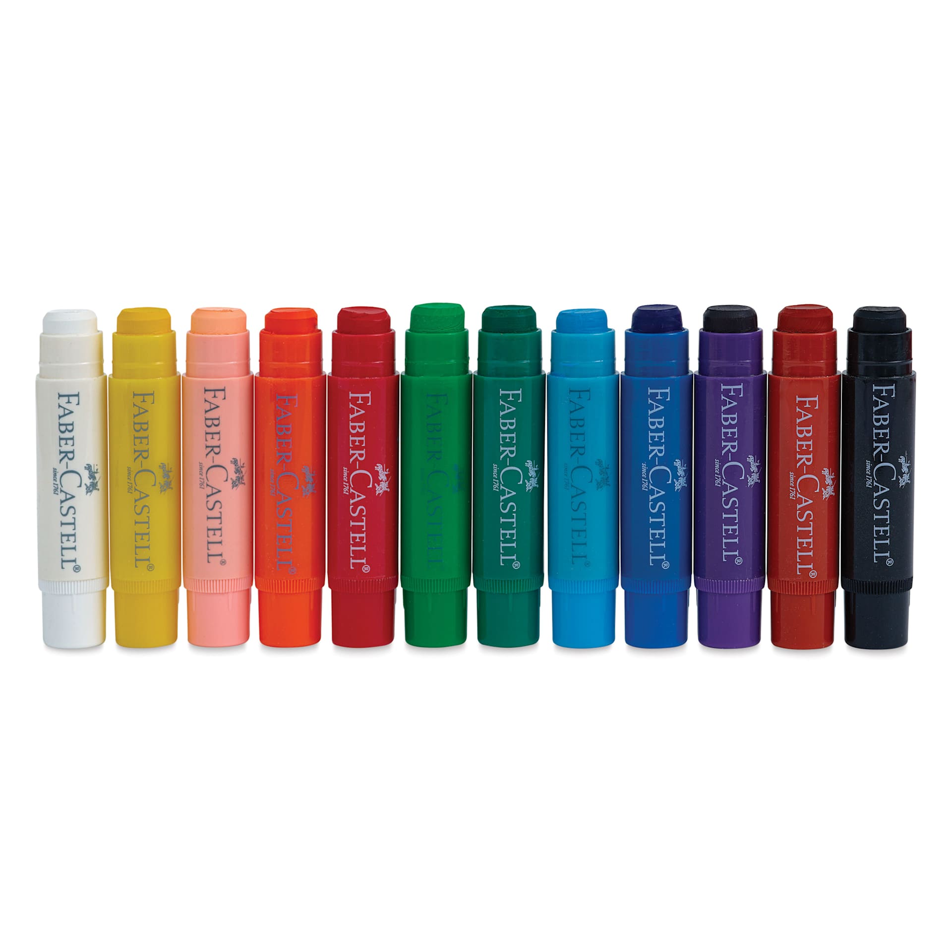 Faber-Castell Gel Sticks -  Set of 260, twelve Assorted Colors shown