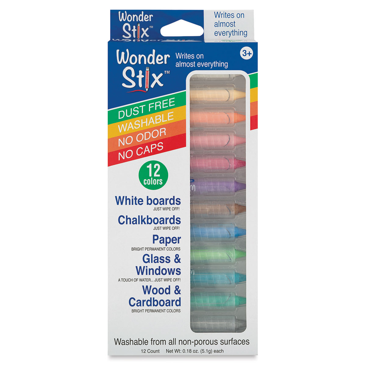 Wonder Stix - Front of package of Set of 12

