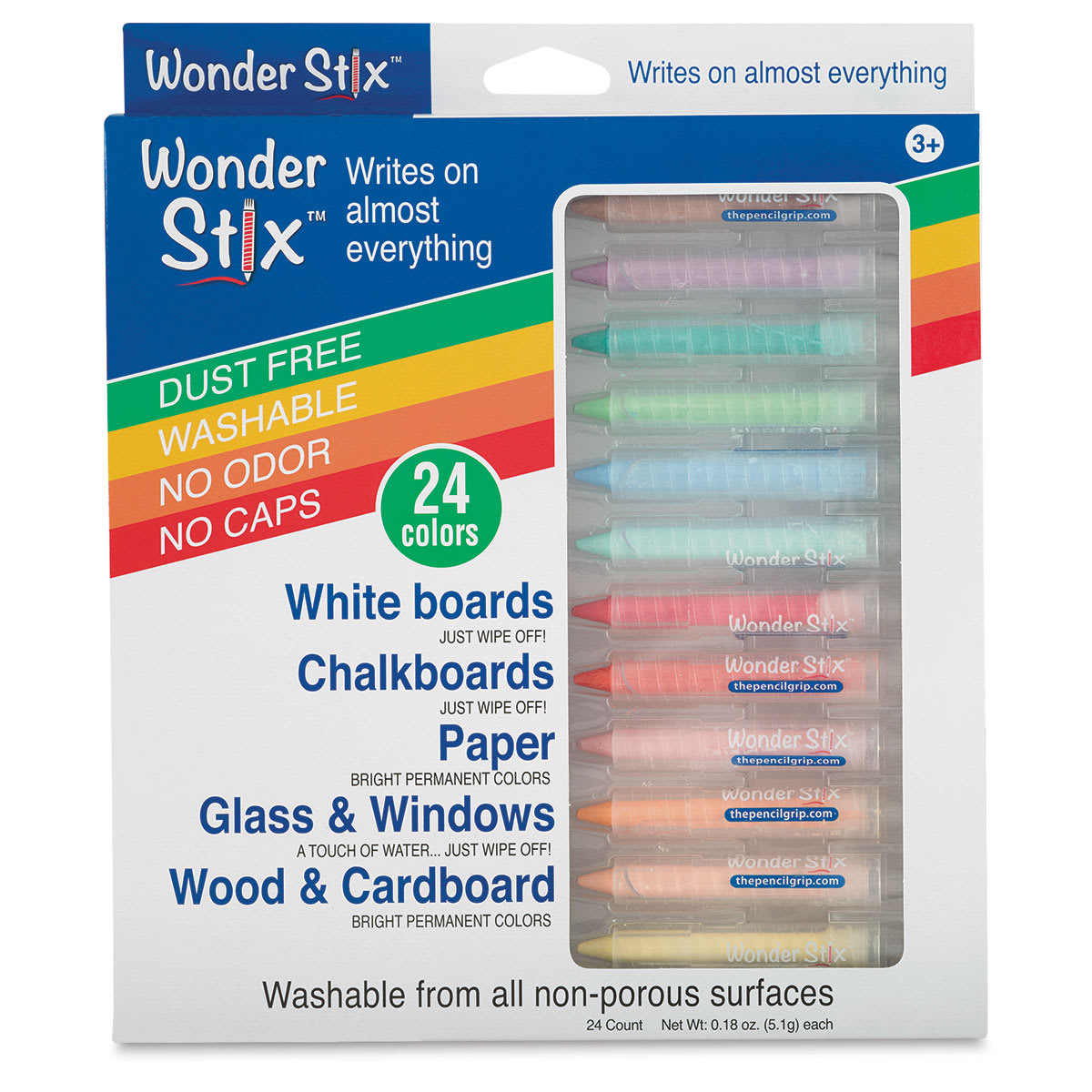 Wonder Stix - Front of package of Set of 24
