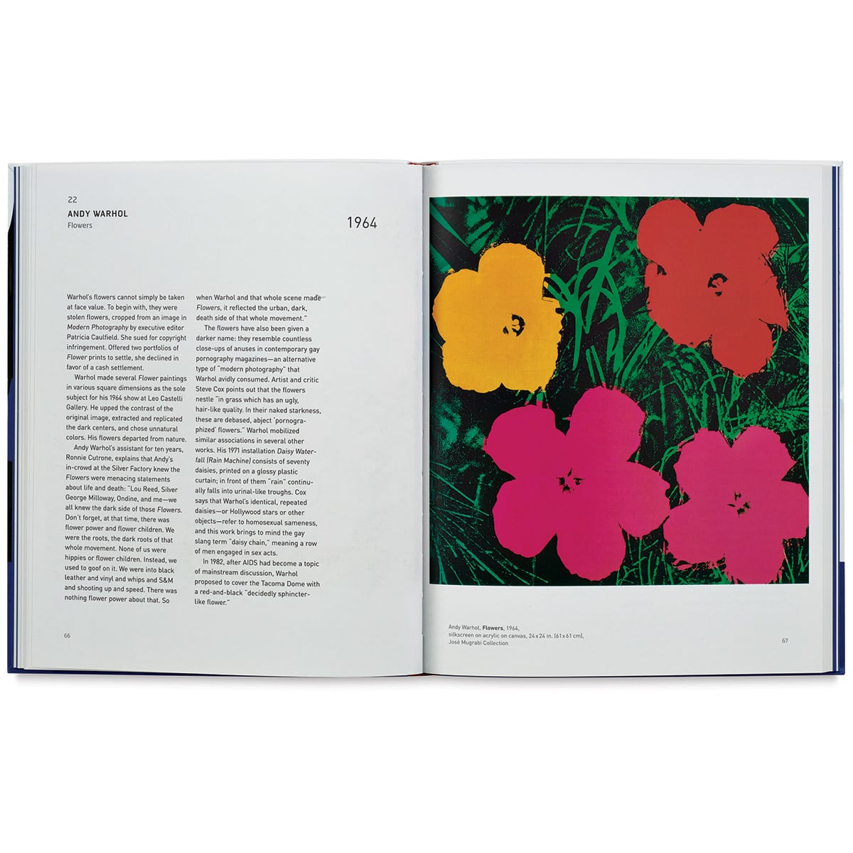 Pop Art: 50 Works of Art You Should Know - Spread discussing Andy Warhol
