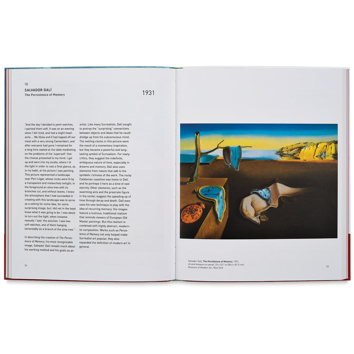 Surrealism: 50 Works of Art You Should Know - Salvador Dali discussing The Persistence of Memory
