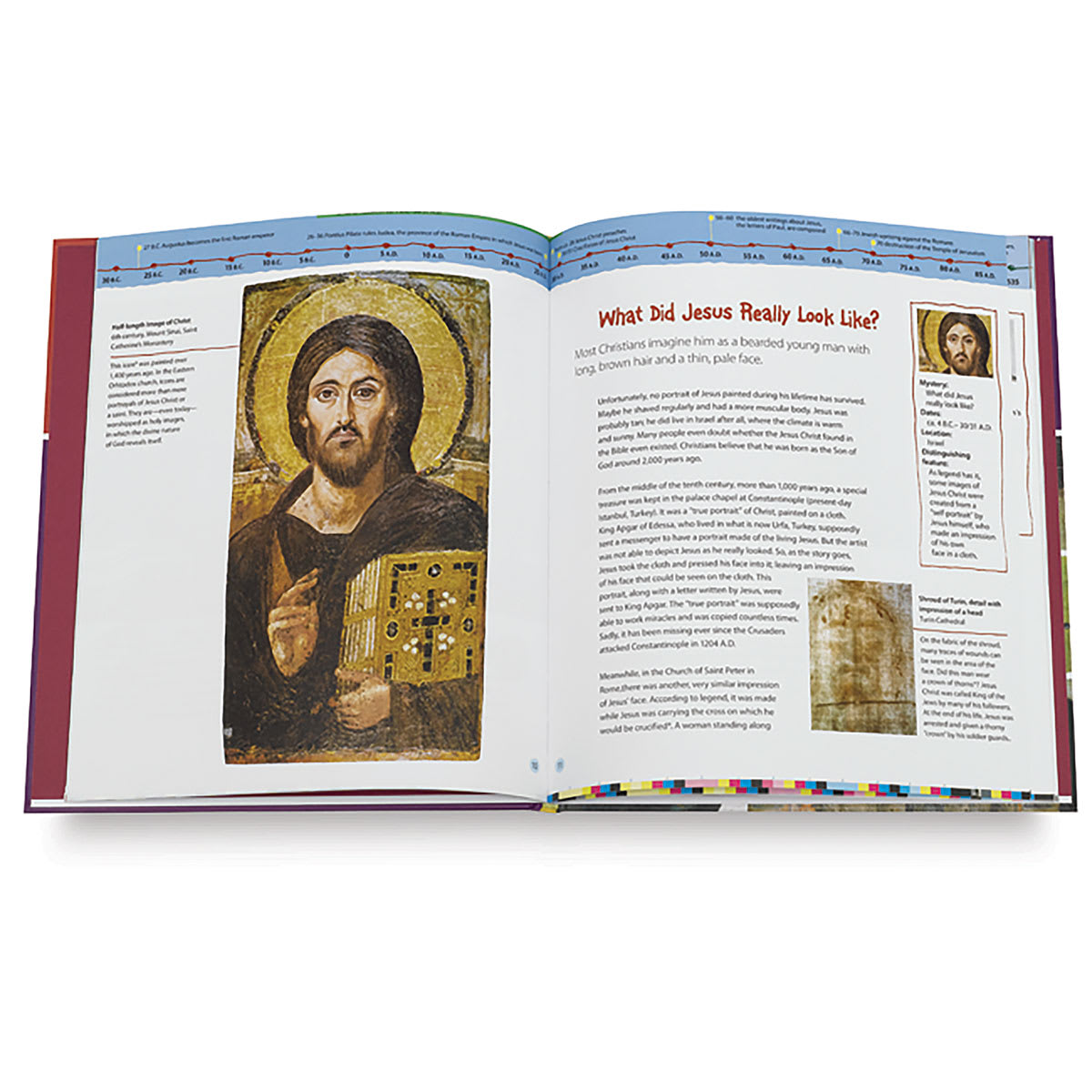 13 Art Mysteries Children Should Know - Spread on Images of Jesus