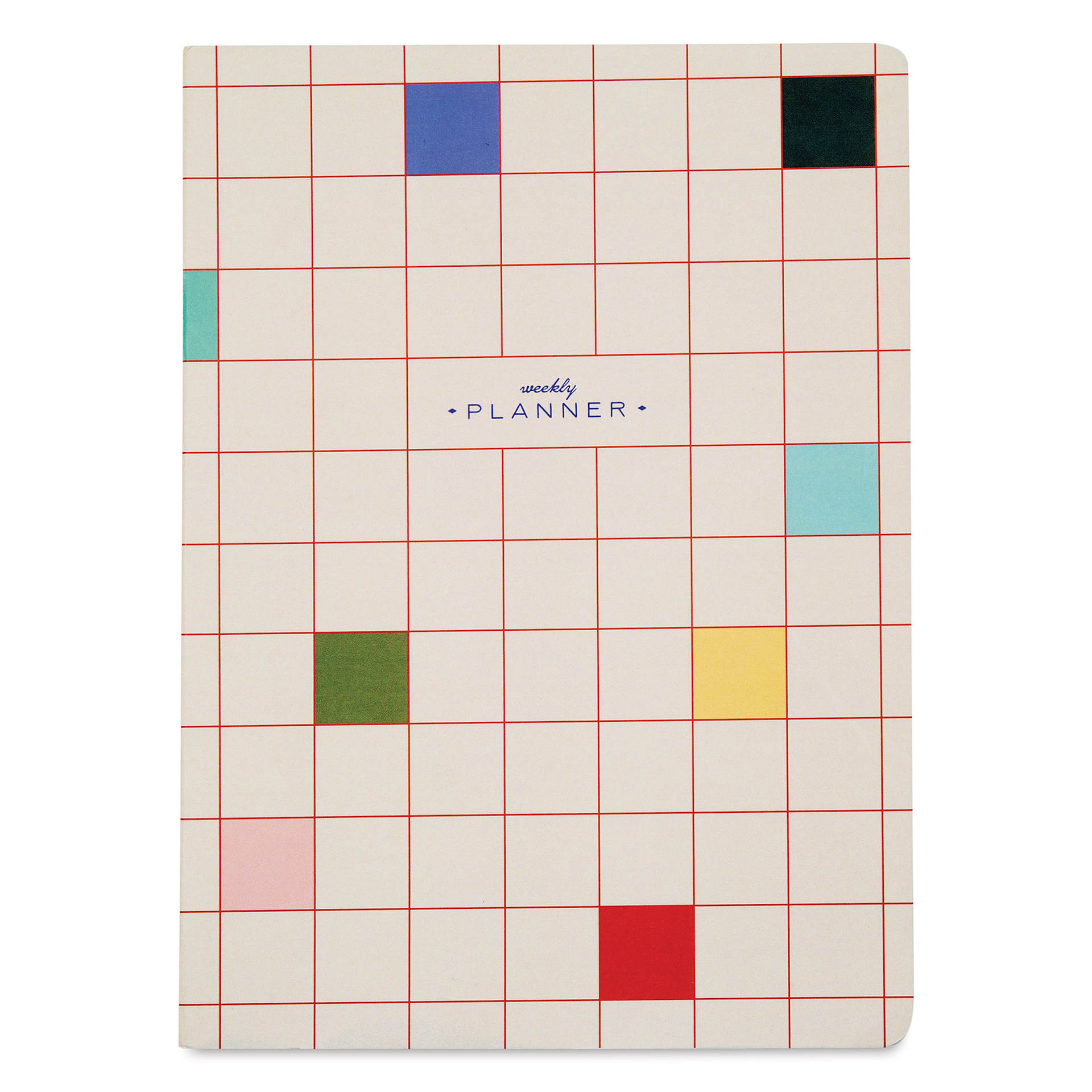 Kikkerland Inkerie Undated Weekly Planner, front cover