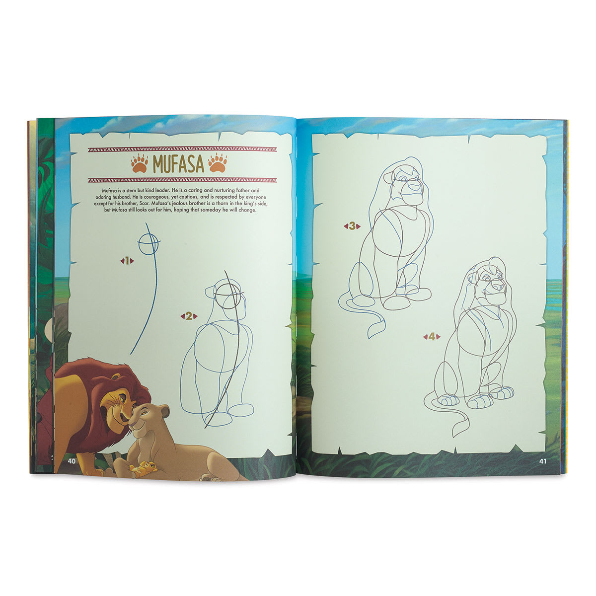 Learn to Draw Disney: The Lion King - Sketches of Mufasa
