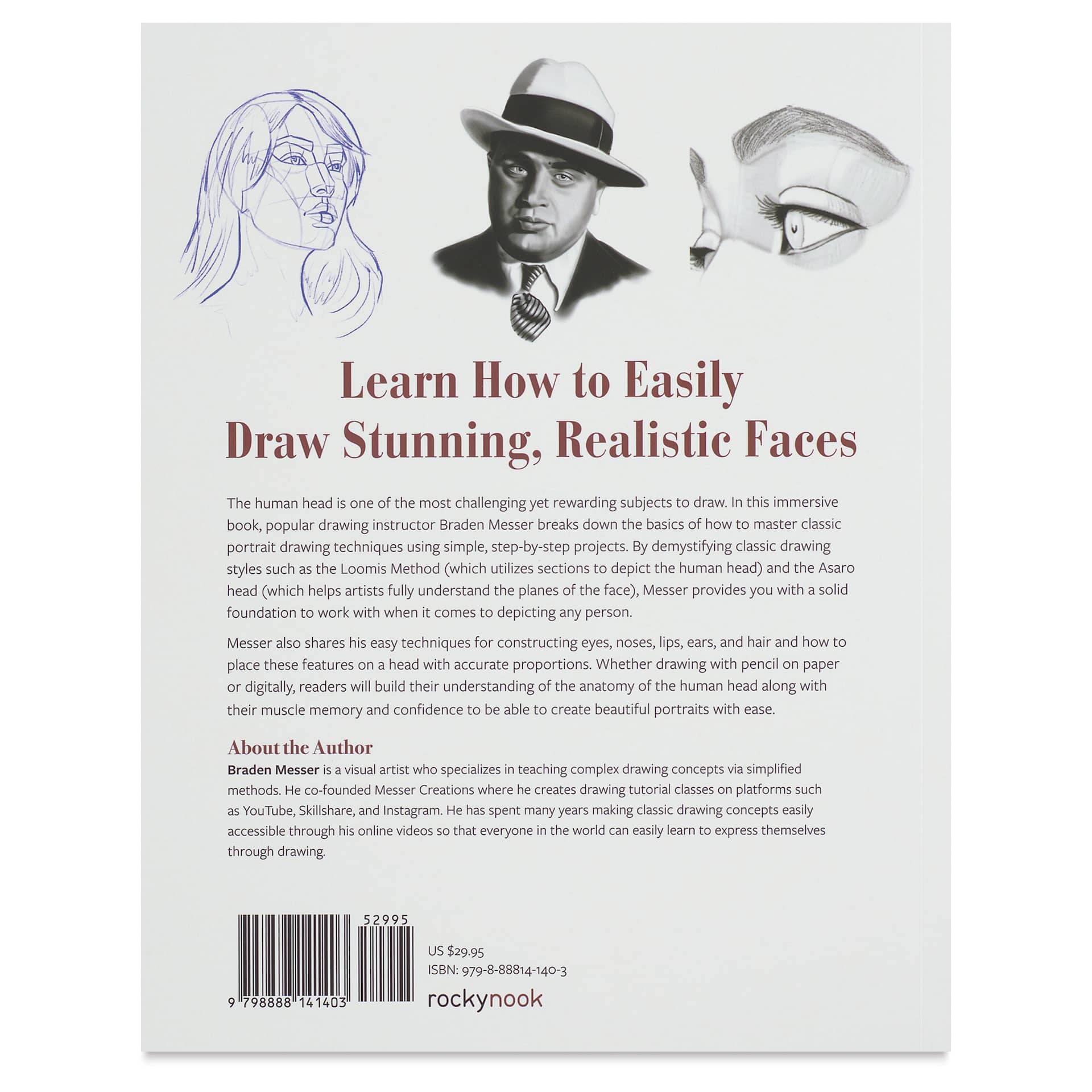 Drawing the Portrait, back cover
