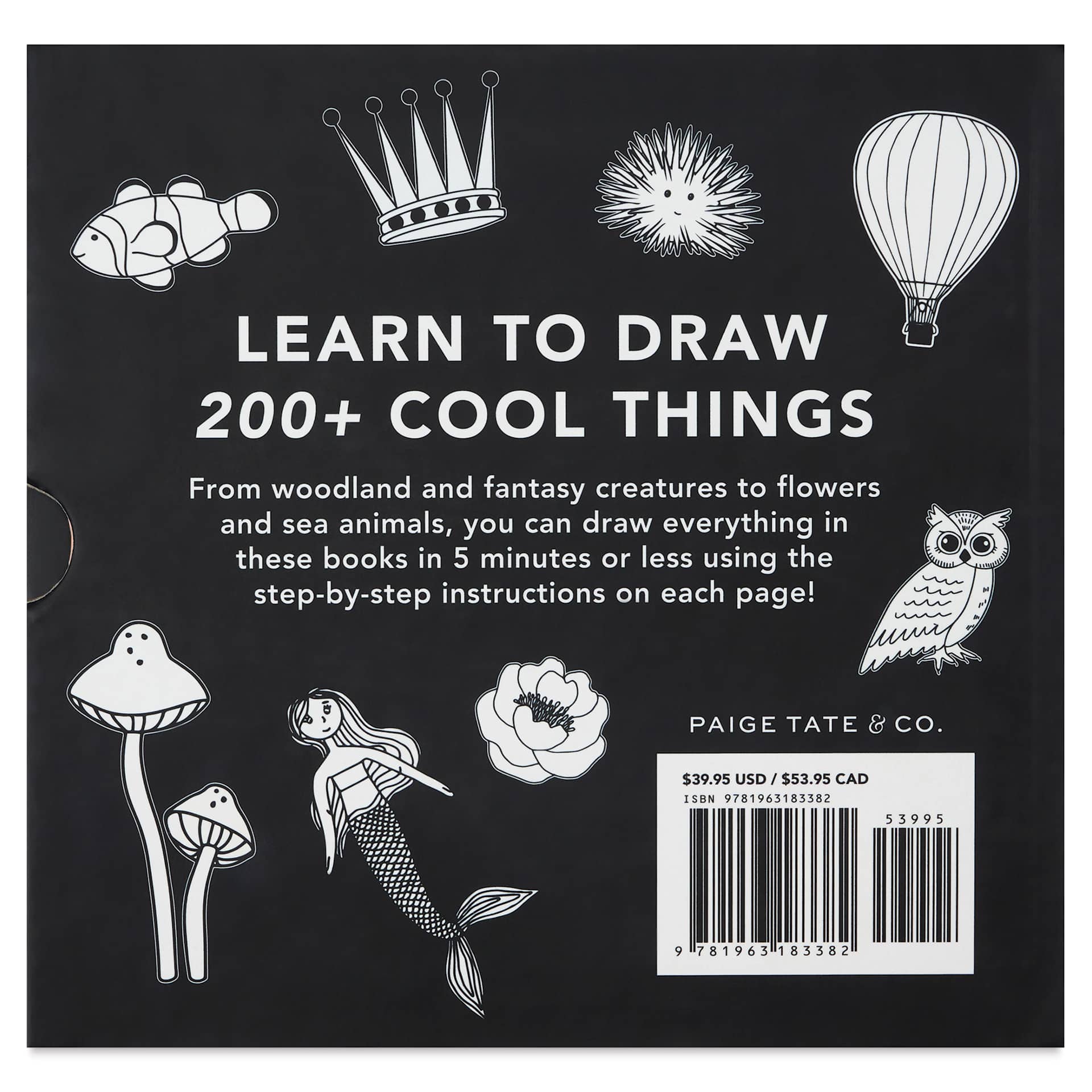 How to Draw So Many Things for Kids, back of box