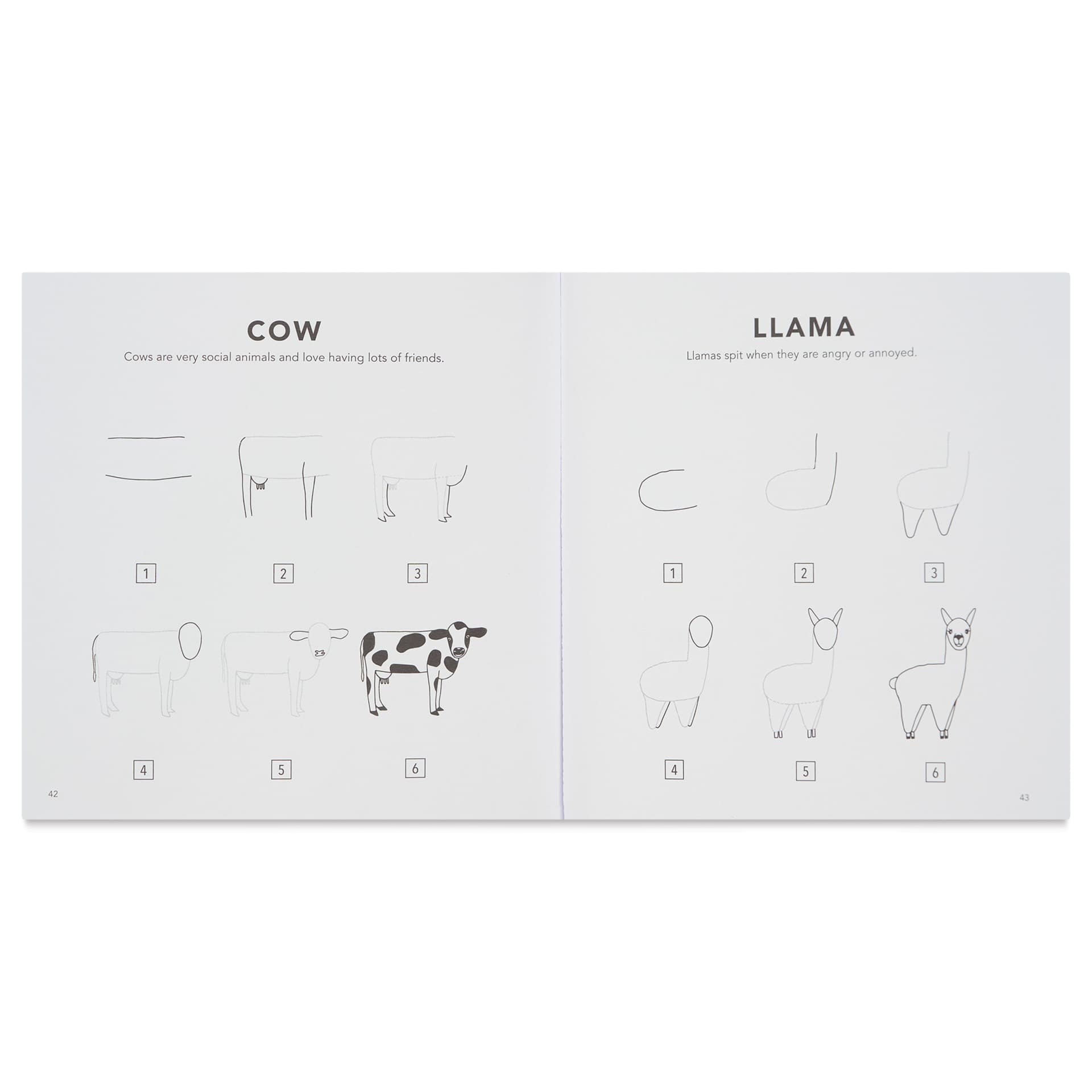How to Draw So Many Things for Kids, open All the Animals book