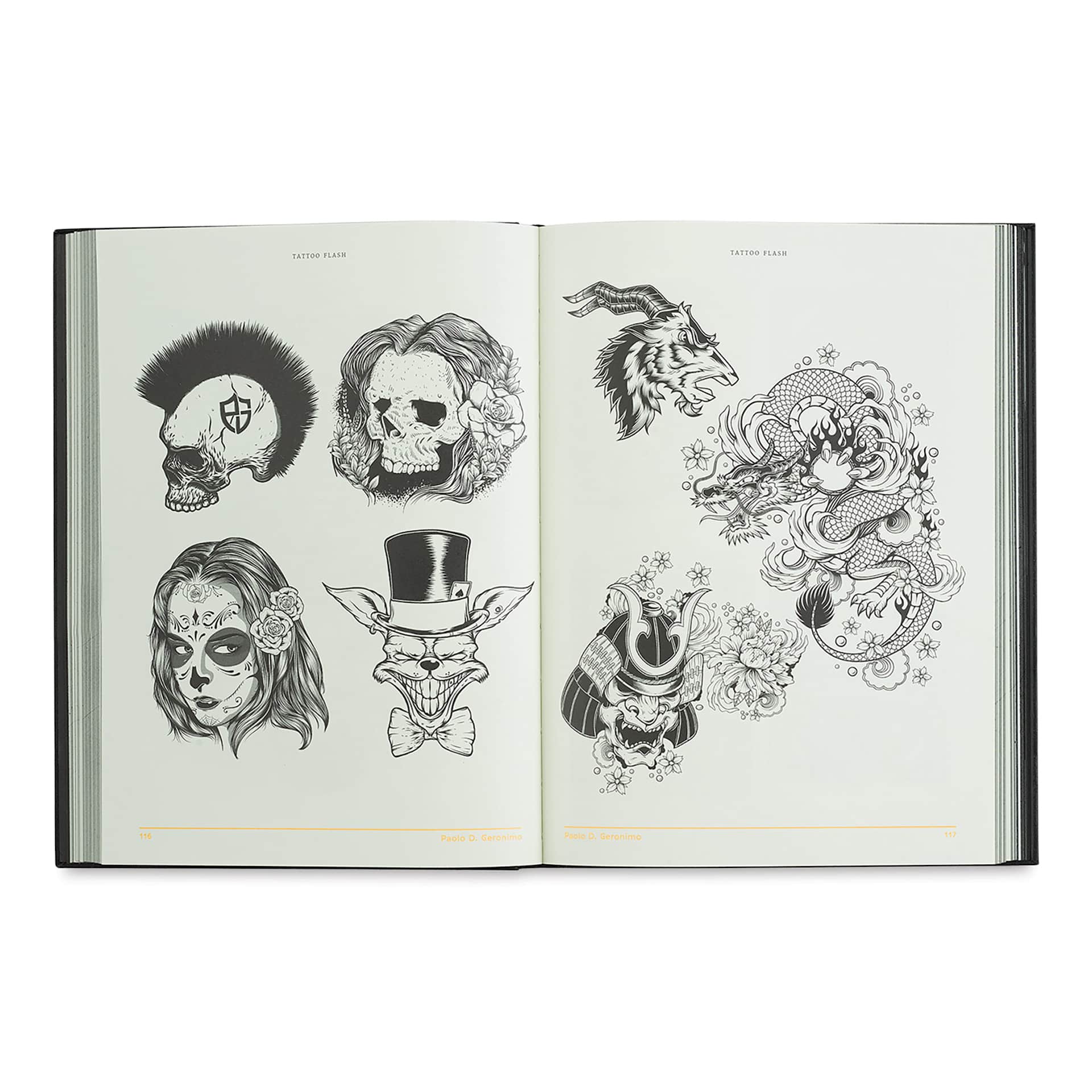 Ink: The Art of Tattoo, book page