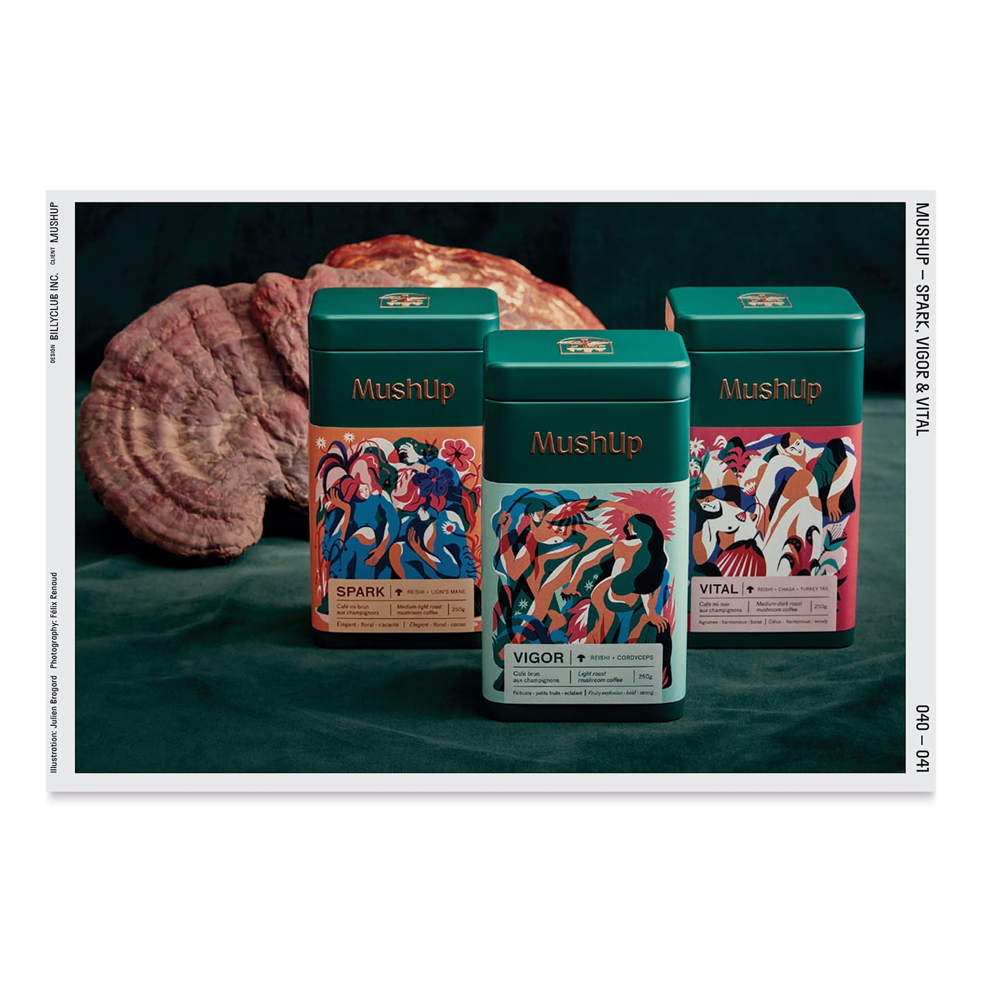 Packaged for Life: Coffee & Tea, three tins