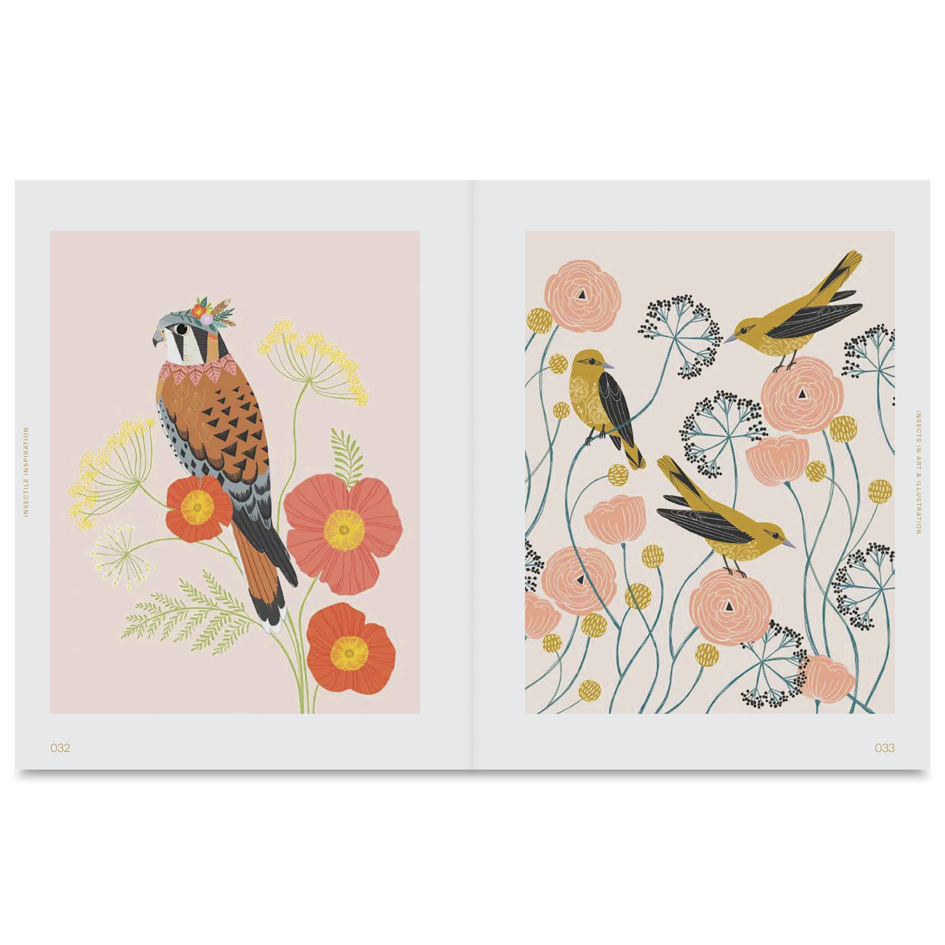 Avian Inspiration: Art & Design Inspired by Wild Nature, page 32 and 33