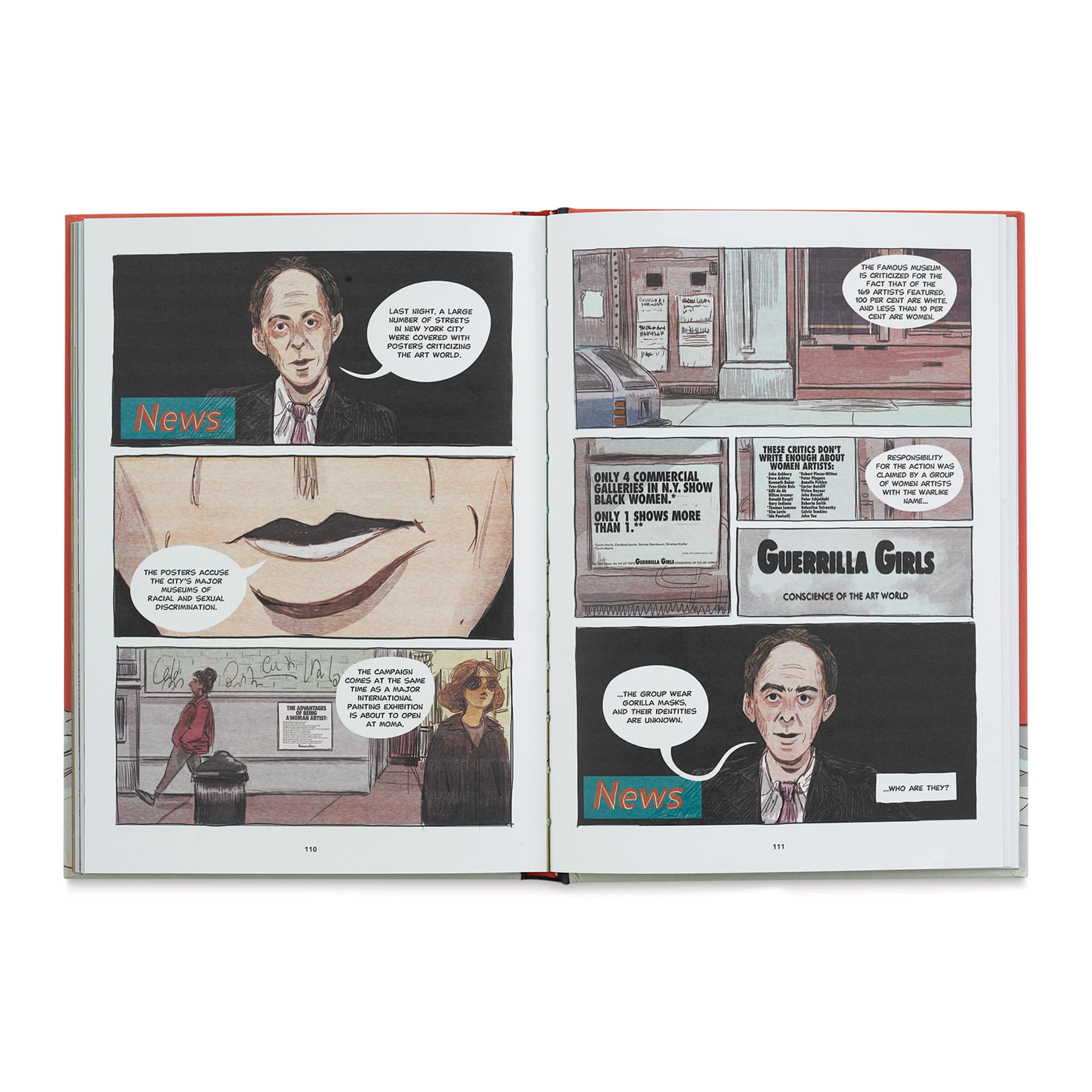 The Women Who Changed Art Forever, page inside book