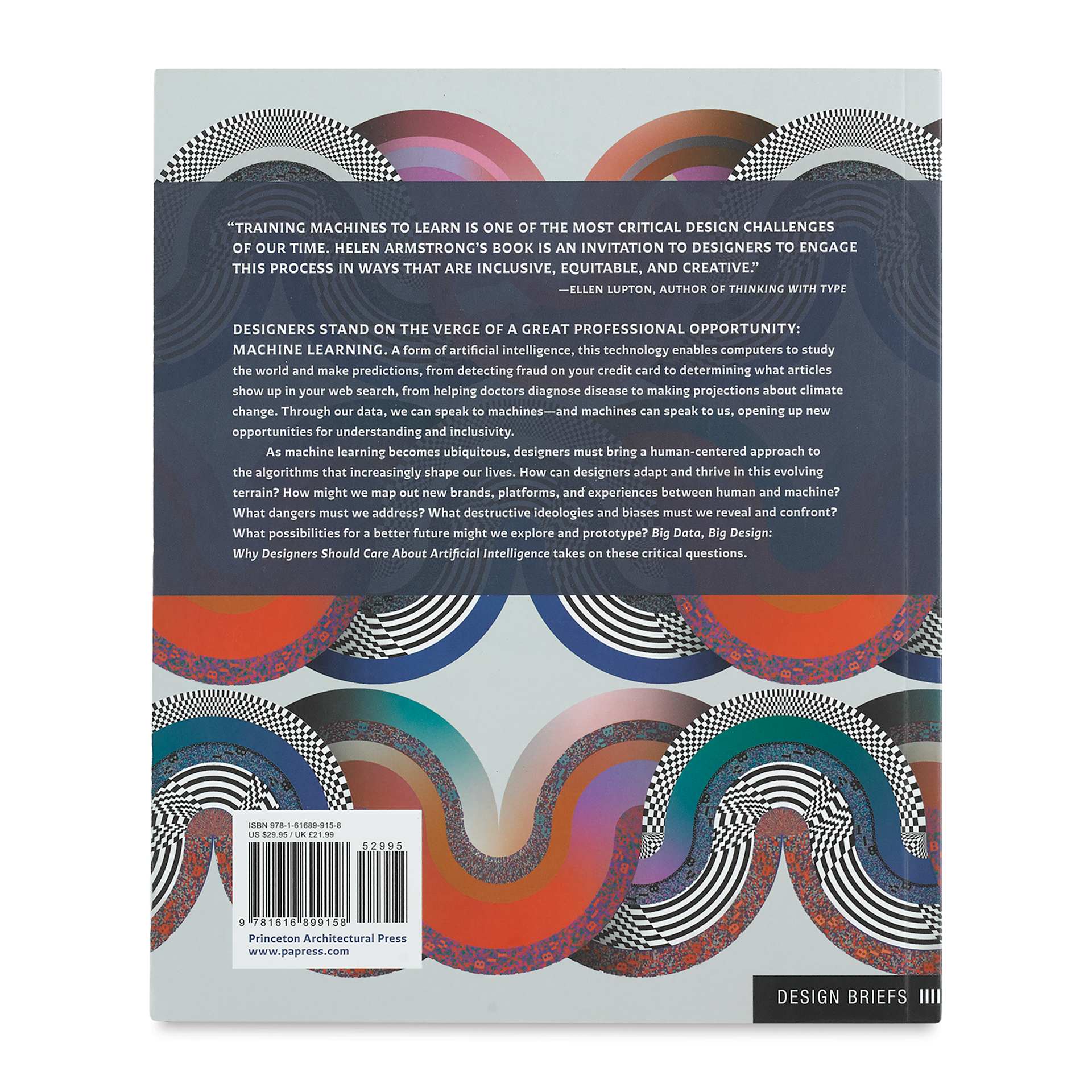 Big Data, Big Design (Back cover)