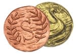 casting coins