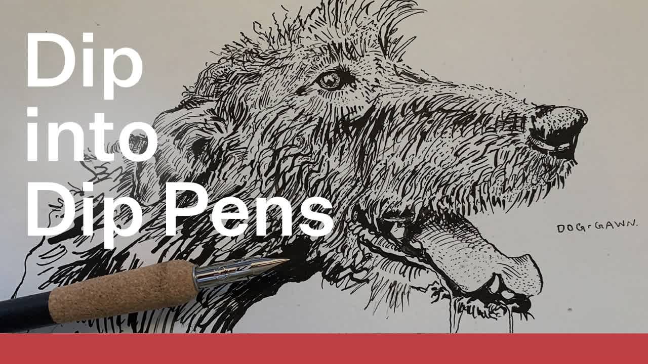 Sketchbook Skool's Dip Into Dip Pens with Danny Gregory