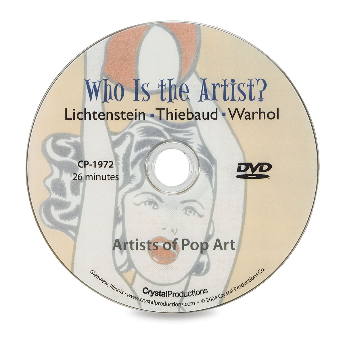 Pop Art: Lichtenstein, Thiebaud, Warhol DVD