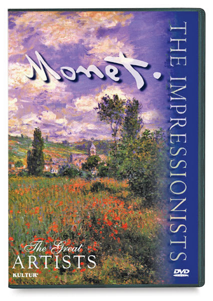 Impressionists DVDs - Front view of Monet DVD