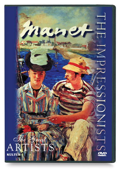 Impressionists DVDs - Front view of Manet DVD