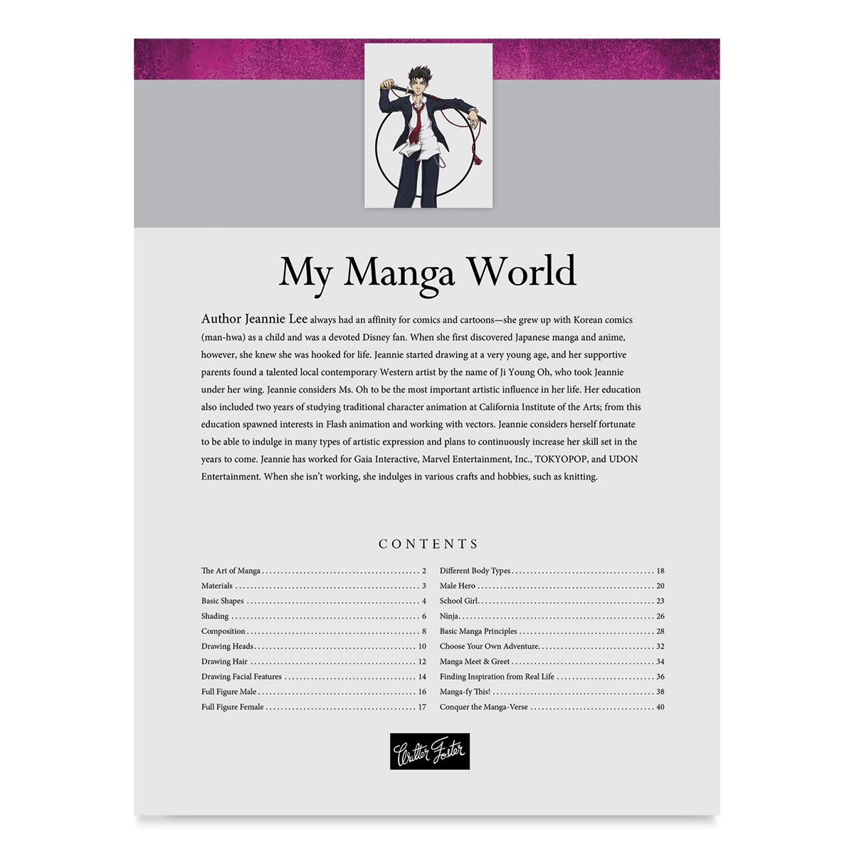 Drawing: Manga, Contents