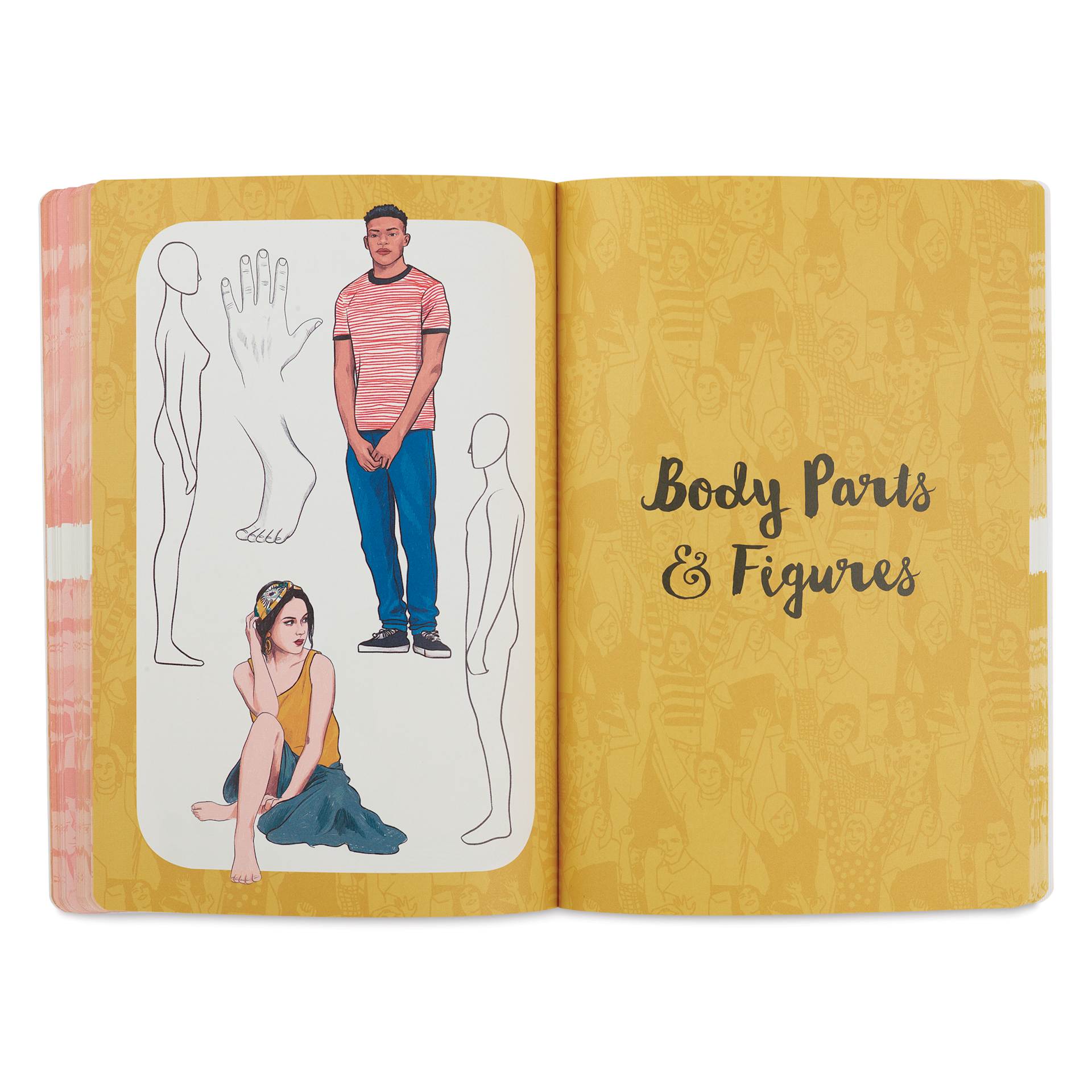 Walter Foster Ten-Step Drawing Book - People, Body Parts & Figures