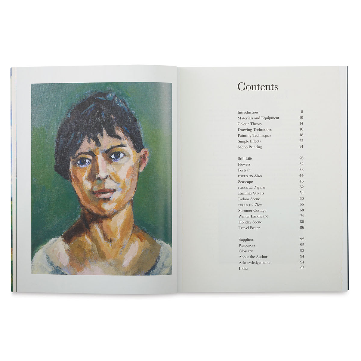 Acrylics: Techniques and Tutorials for the Complete Beginner - Table of Contents
