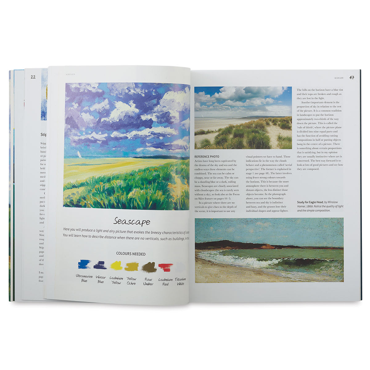 Acrylics: Techniques and Tutorials for the Complete Beginner - Seascapes
