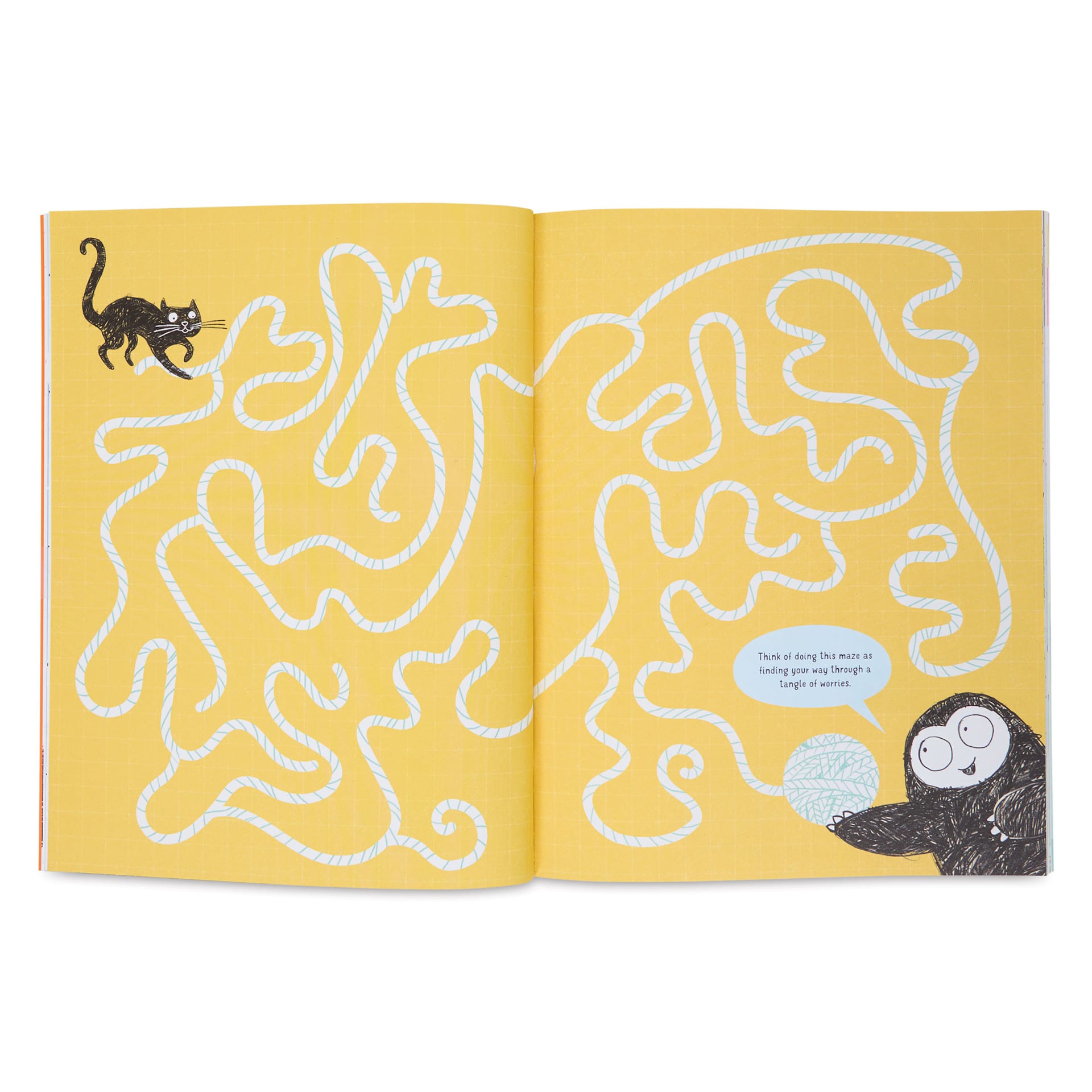 Usborne Unworry Doodle Book, maze