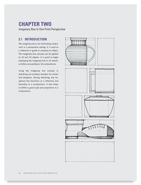 Sketching Basics: One Point Perspective