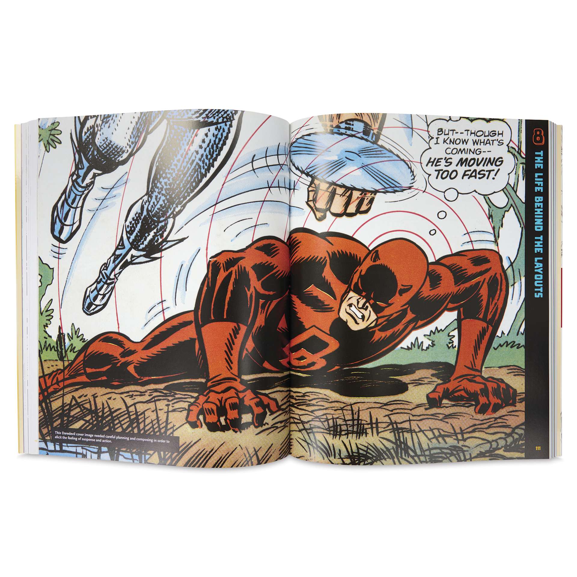 Stan Lee’s How to Draw Comics, Daredevil vs. Gladiator comic book cover
