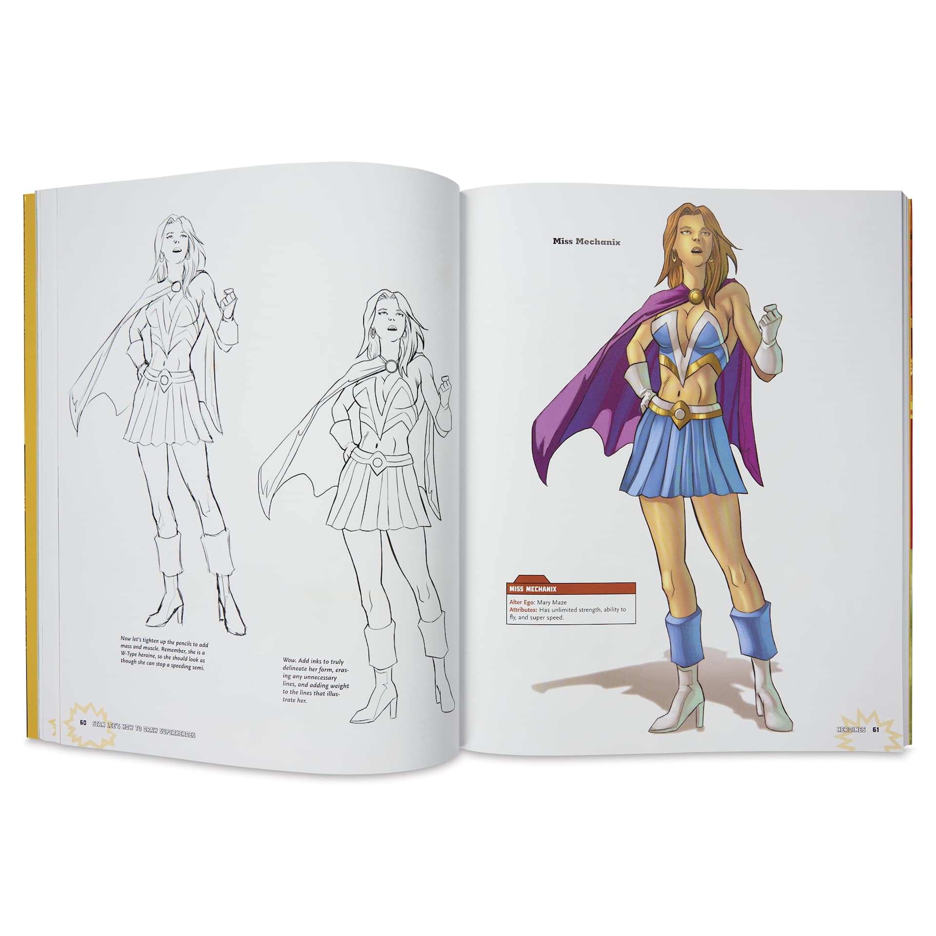 Stan Lee’s How to Draw Superheroes, Miss Mechanix