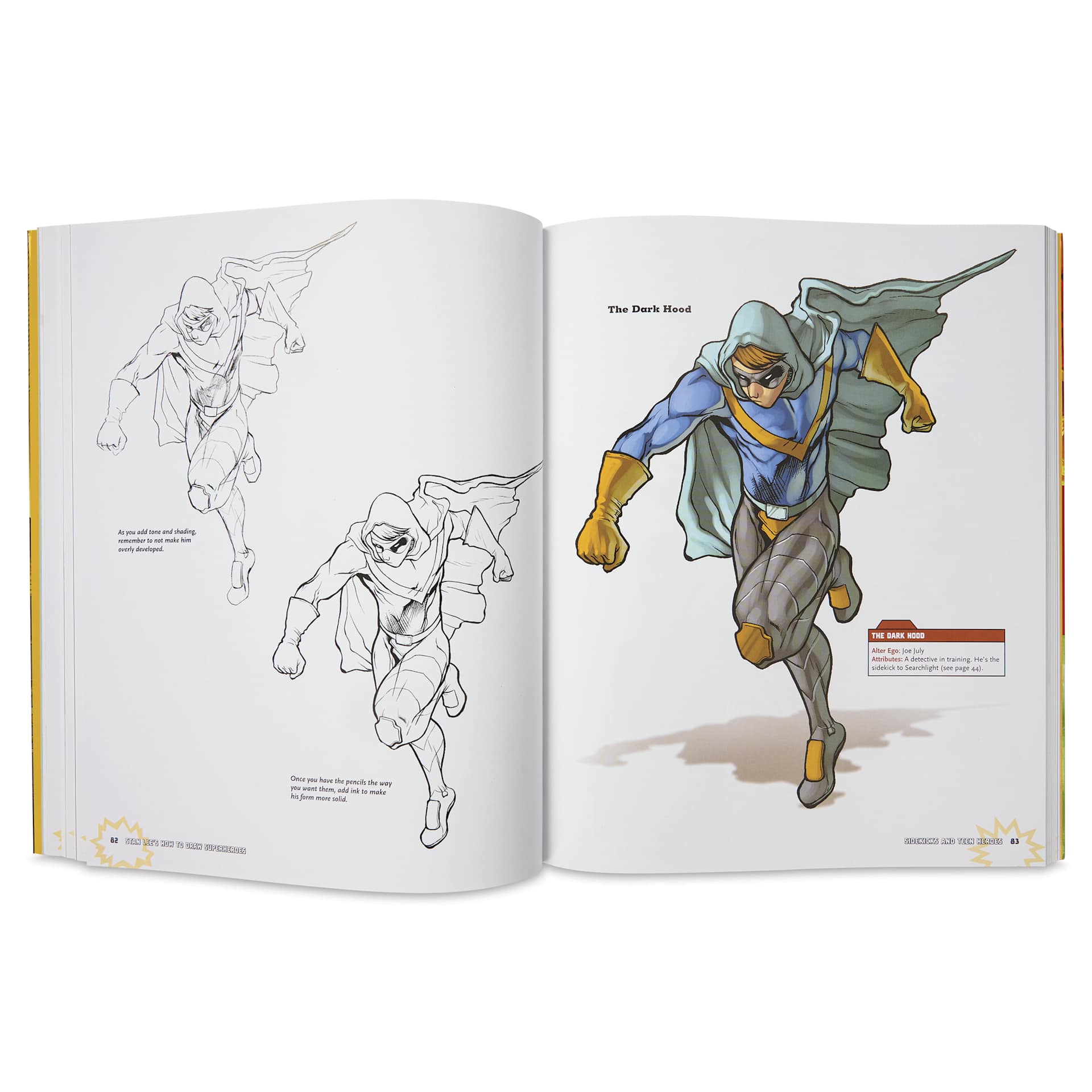 Stan Lee’s How to Draw Superheroes, The Dark Hood