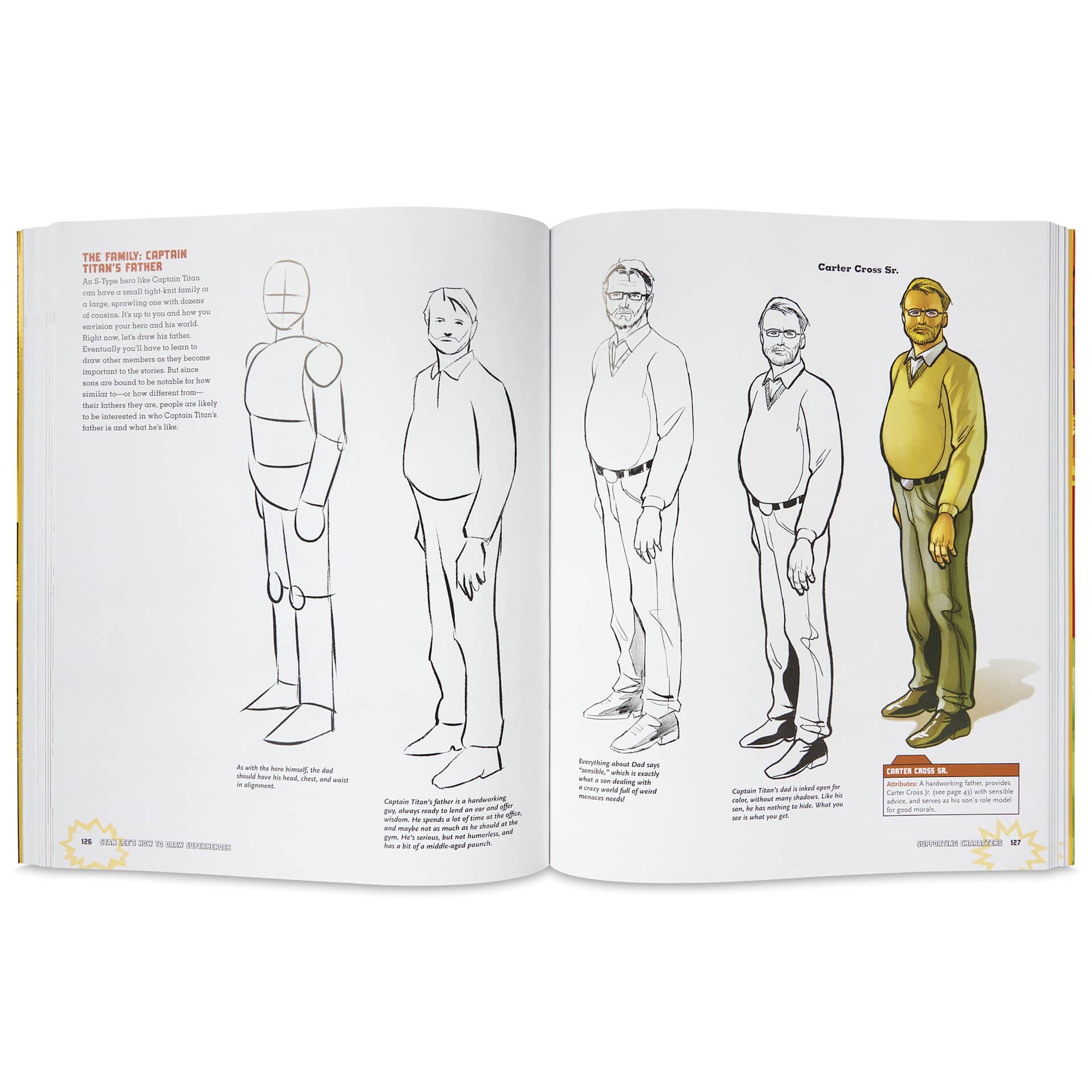 Stan Lee’s How to Draw Superheroes, Carter Cross Sr.