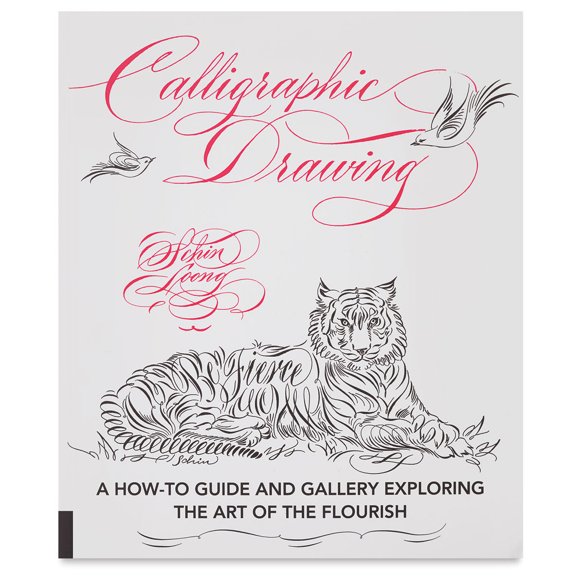 Calligraphic Drawing - Front cover of book
