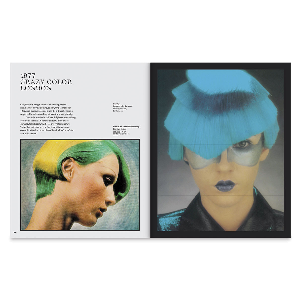 Punkouture - Spread showing creative Hair colors