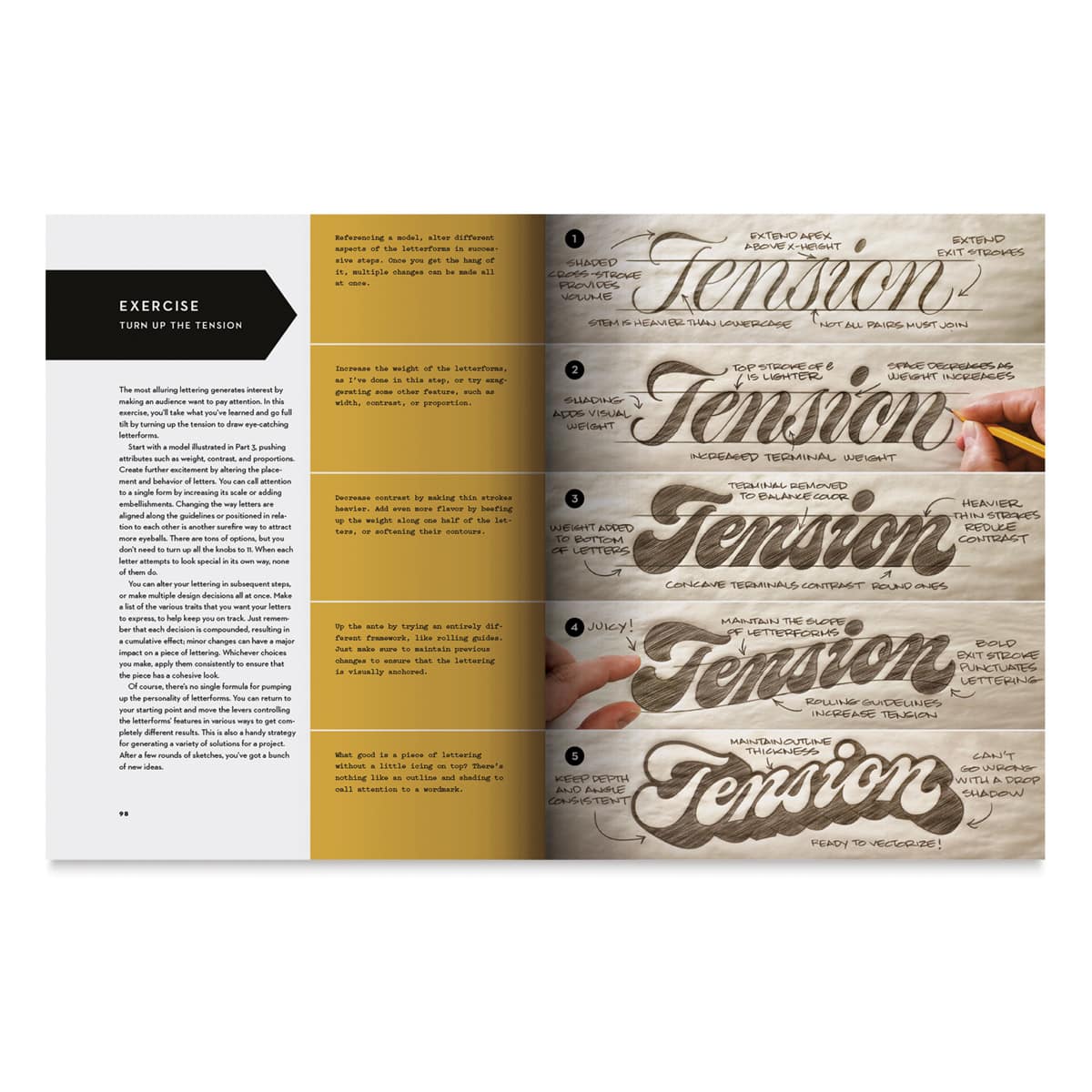 Lettering Manual, Book Page