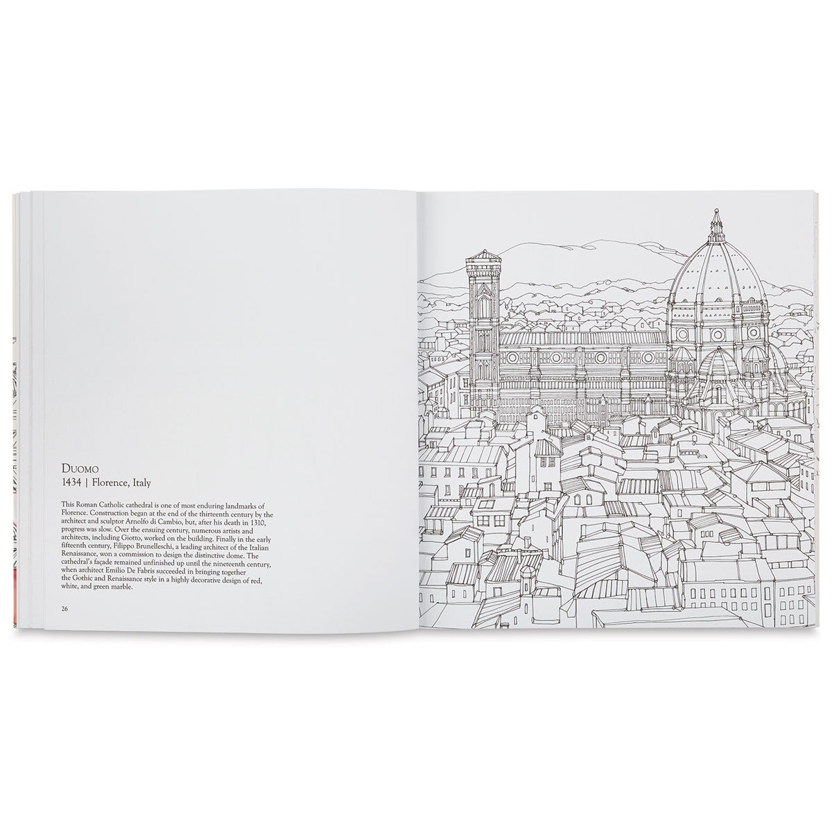 Landmarks of the World Coloring Book