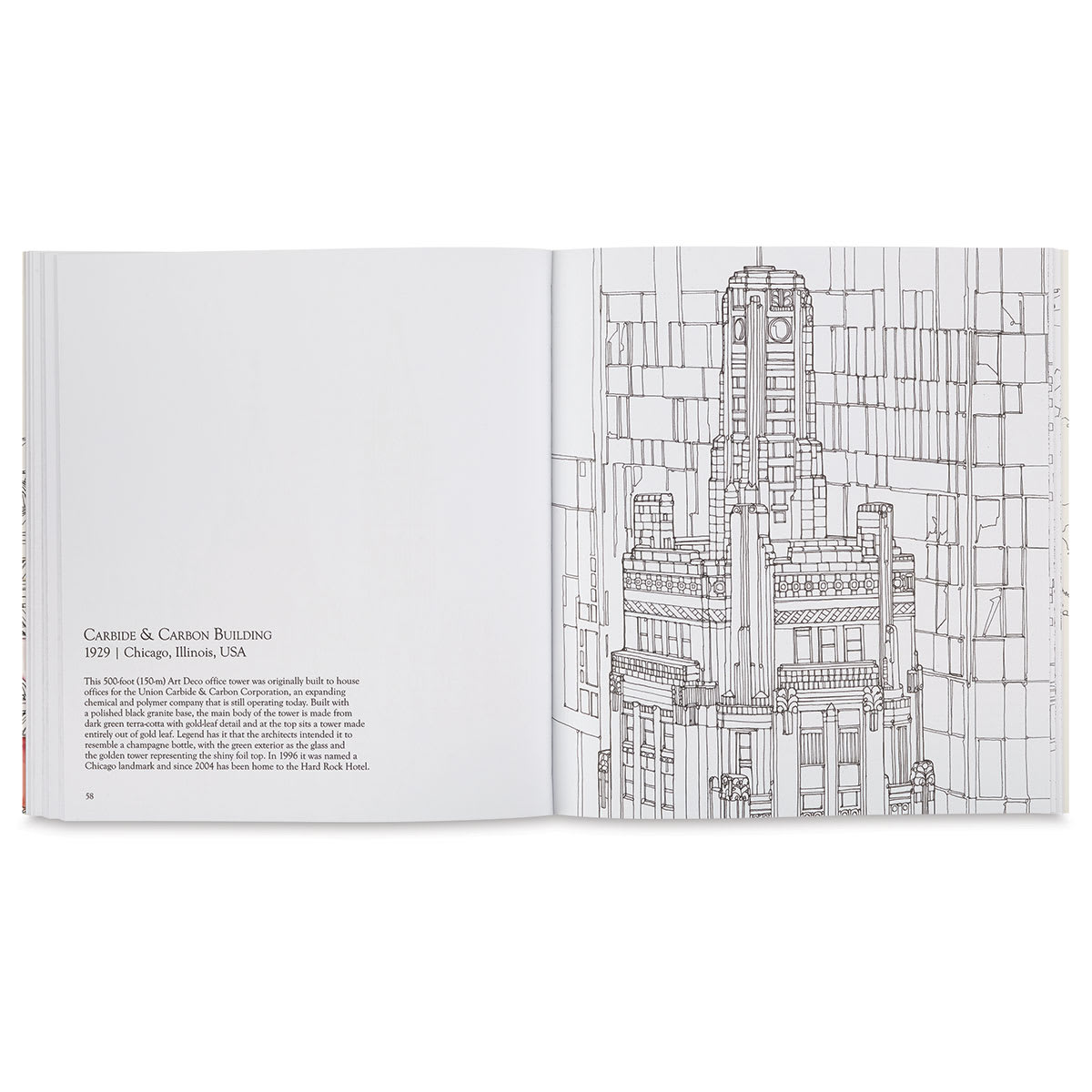 Landmarks of the World Coloring Book