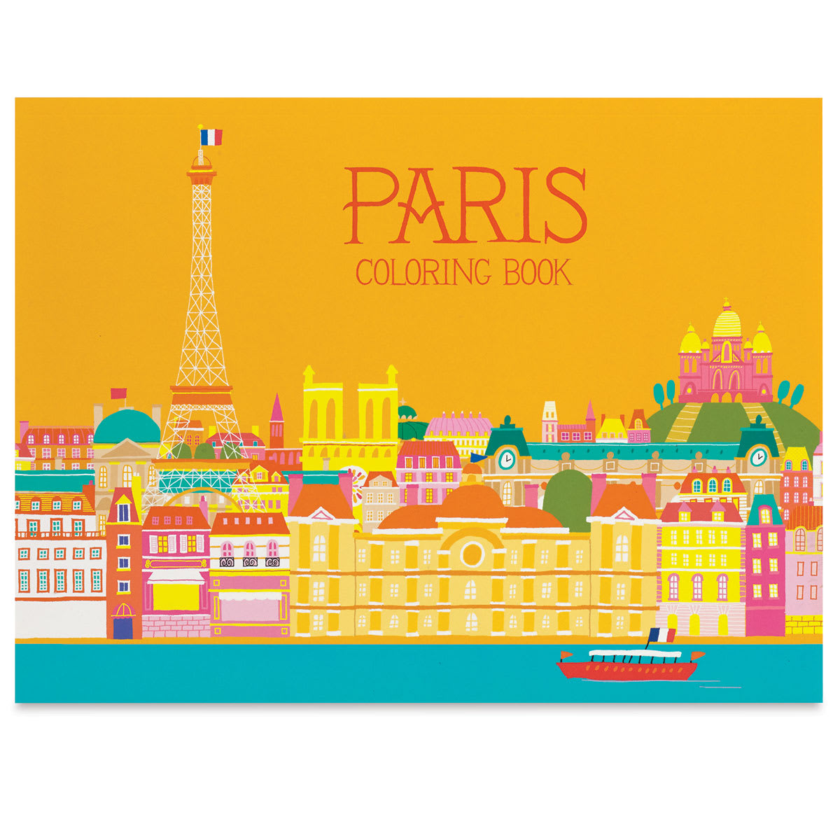 Paris Coloring Book