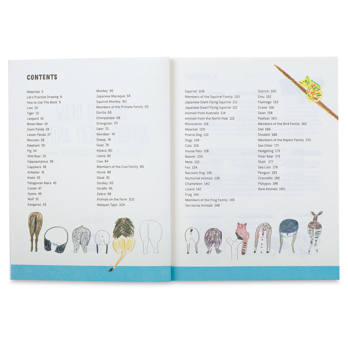 How To Draw Almost Every Animal - Table of Contents 
