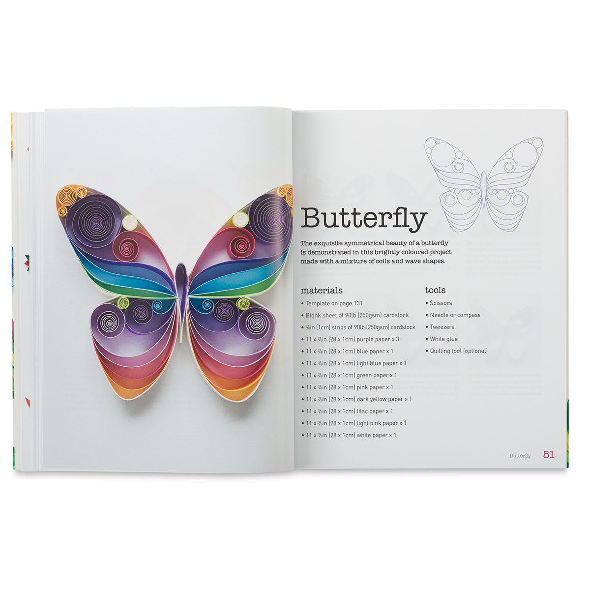Quilling Art - Quilling Butterflies
