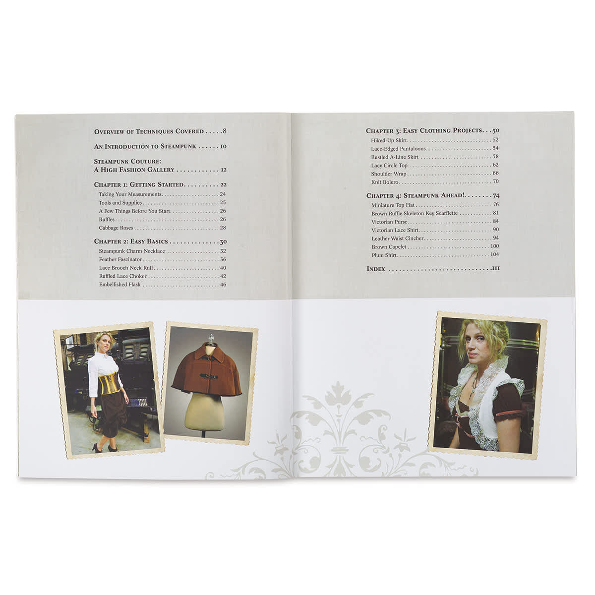 Steampunk Your Wardrobe - Table of Contents
