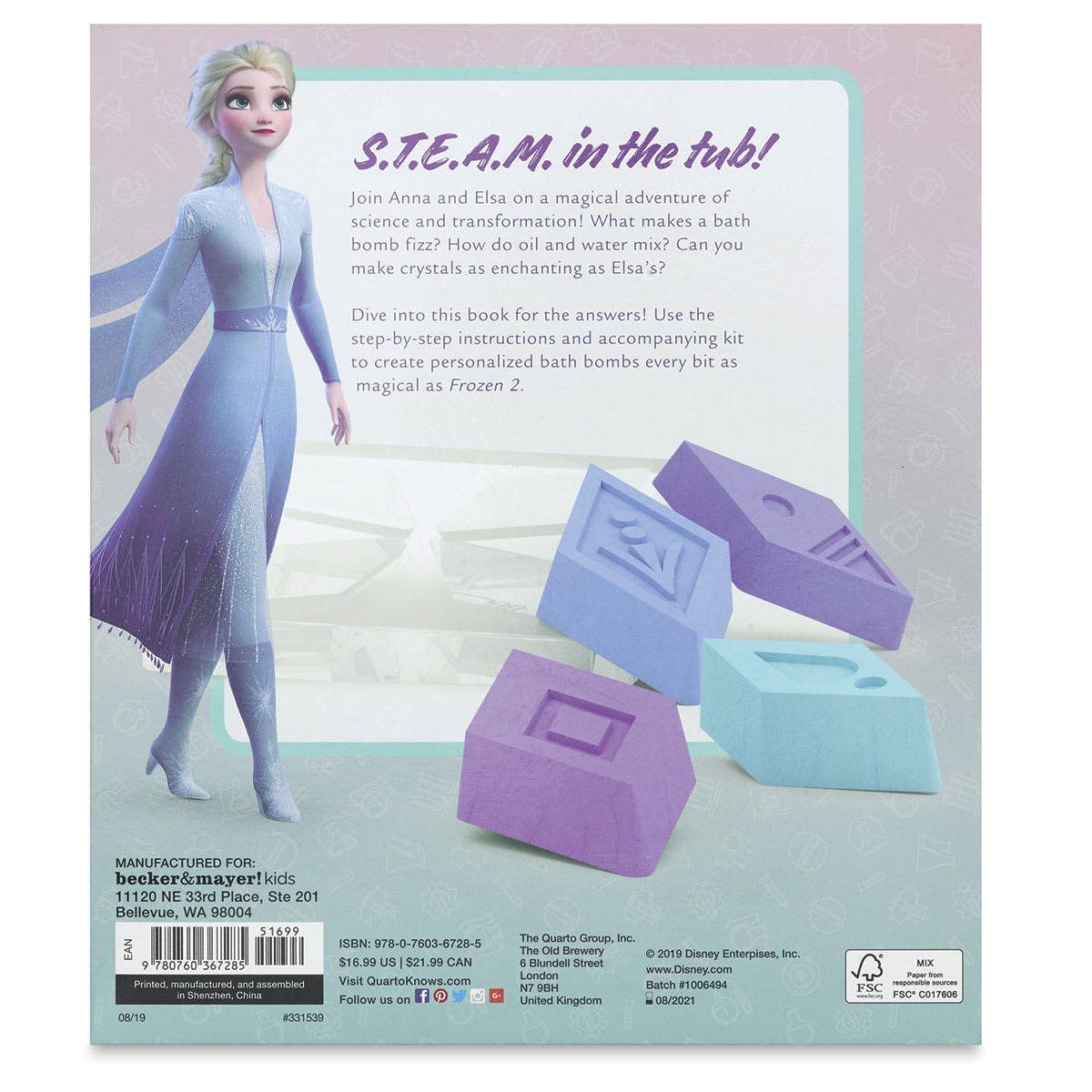 Frozen 2 Make Your Own Bath Bombs