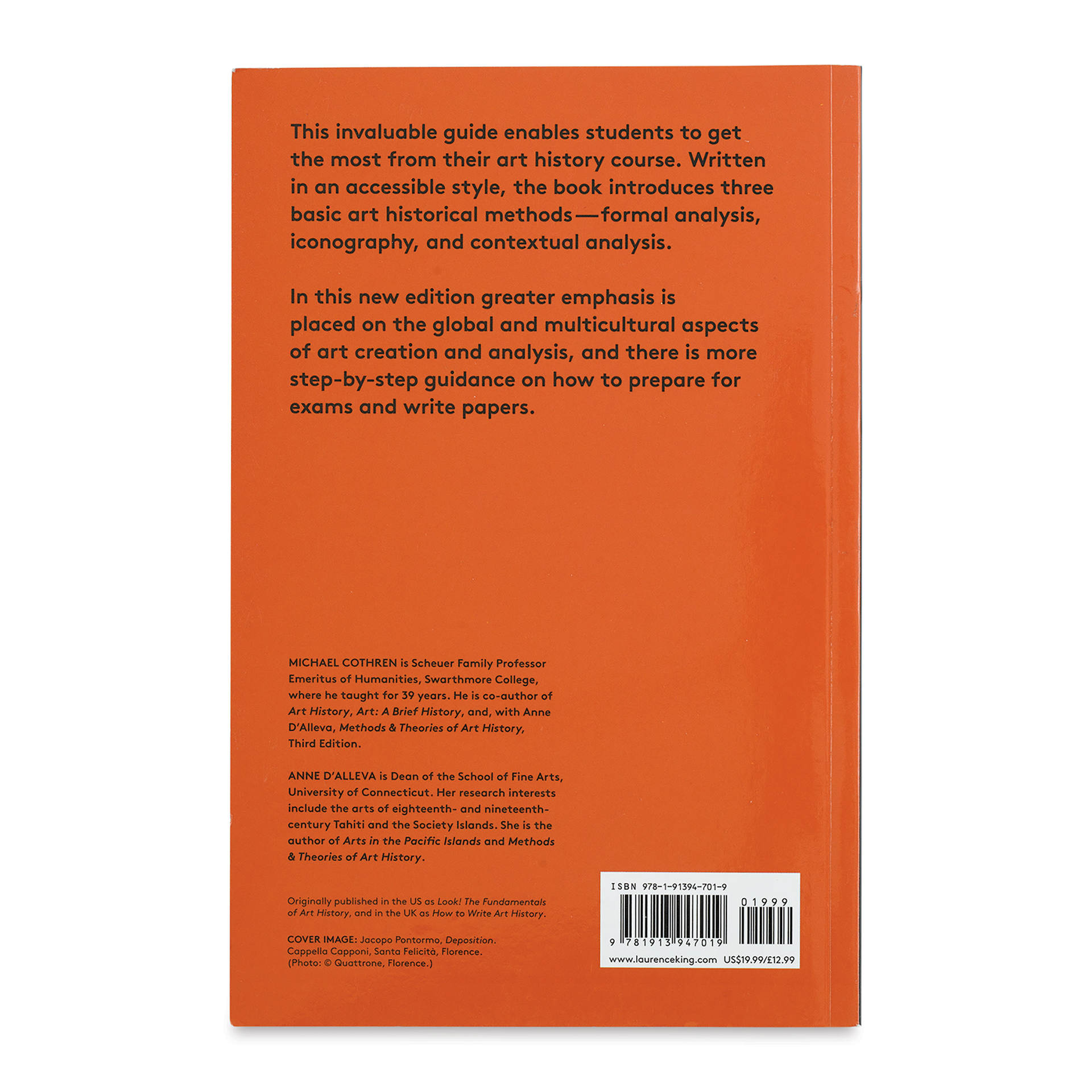 Fundamentals of Art History, back cover