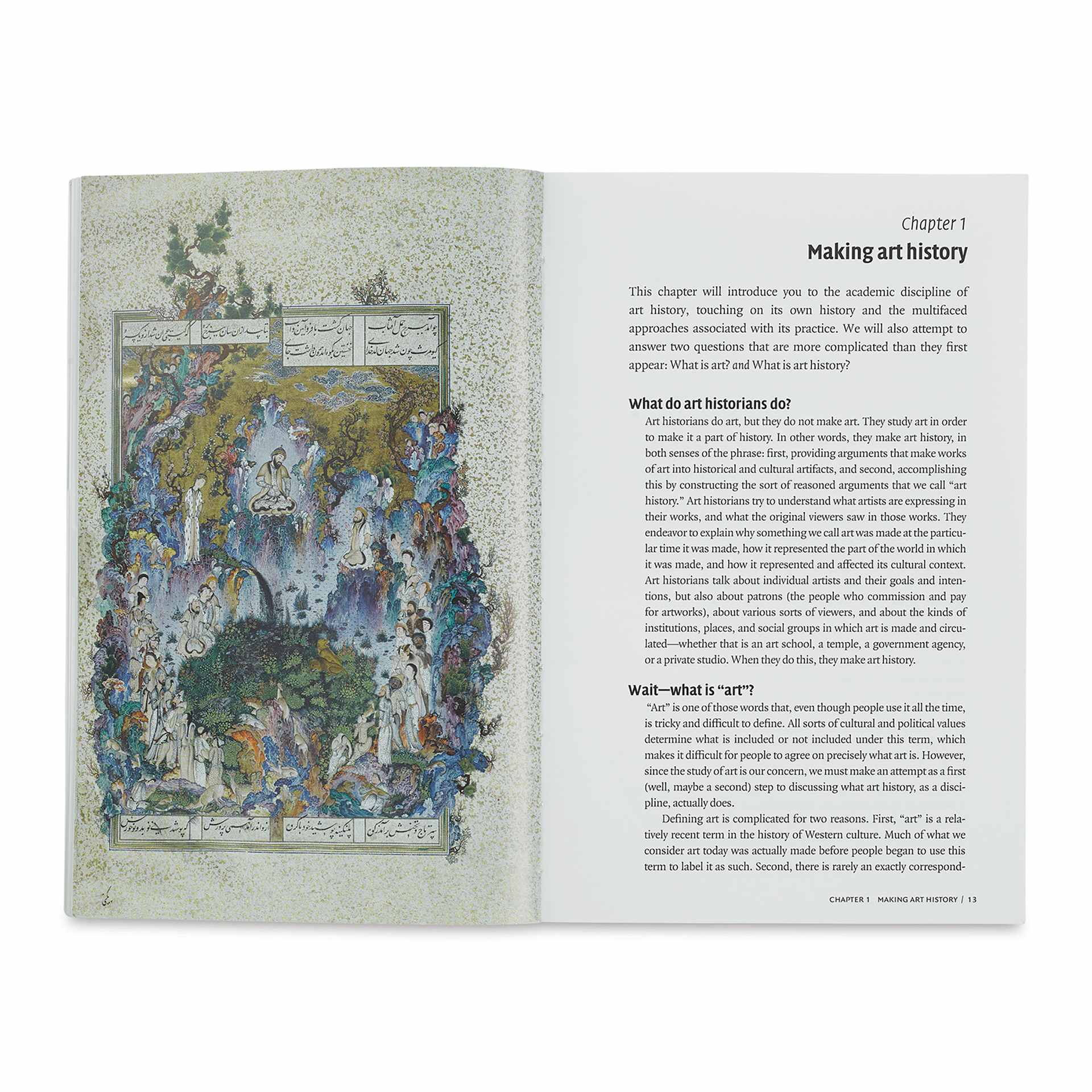 Fundamentals of Art History, book page