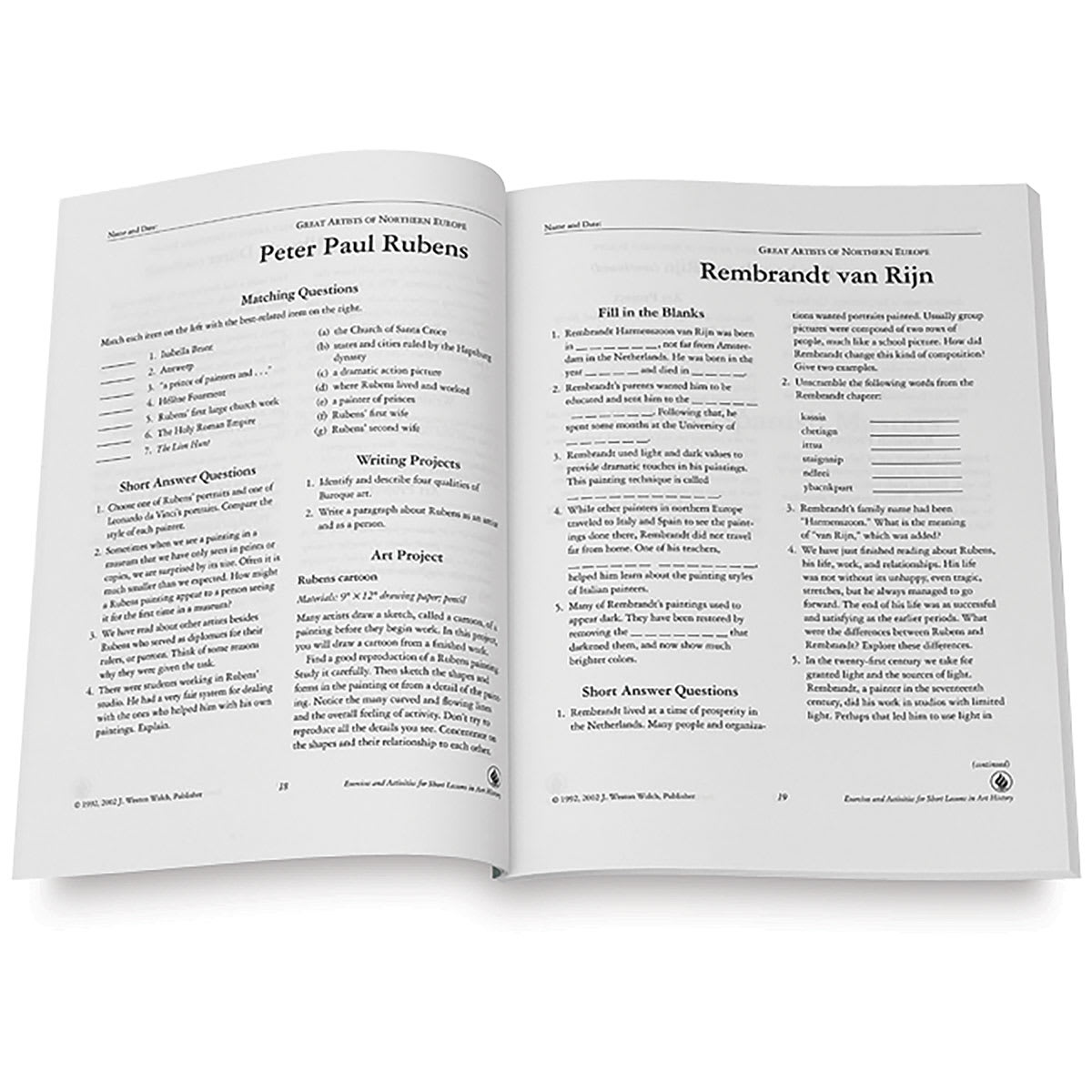 Exercises and Activities Book