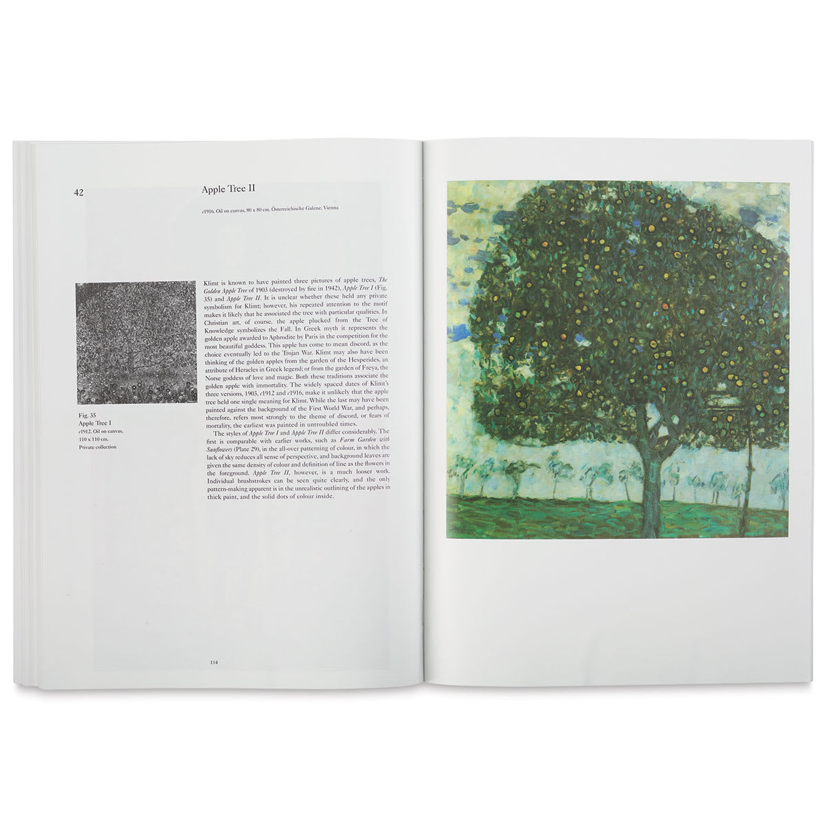 The Colour Library: Klimt pages 115-115 showing copy and artwork