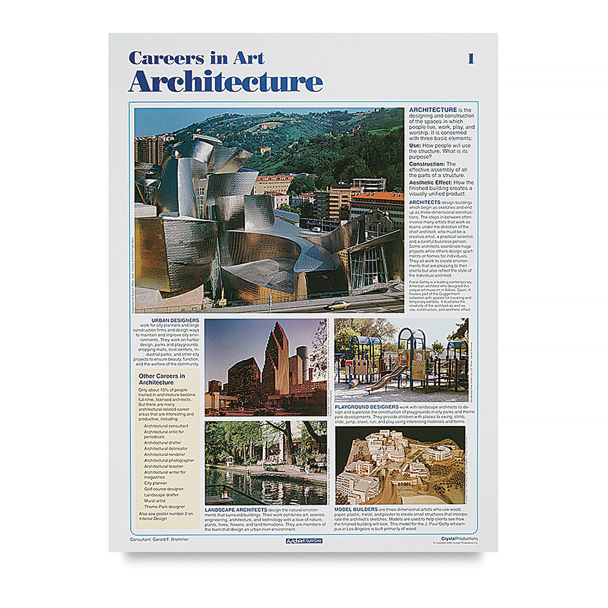 Careers in Art Posters, Set of 12