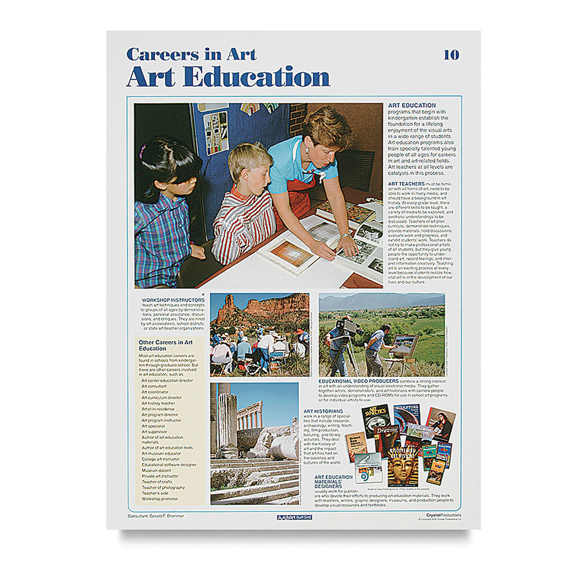 Careers in Art Posters, Set of 12