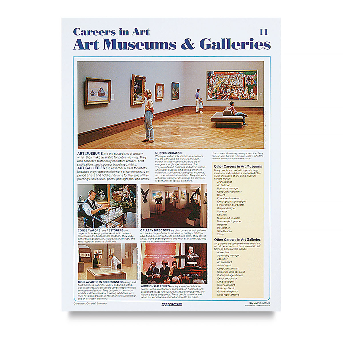 Careers in Art Posters, Set of 12