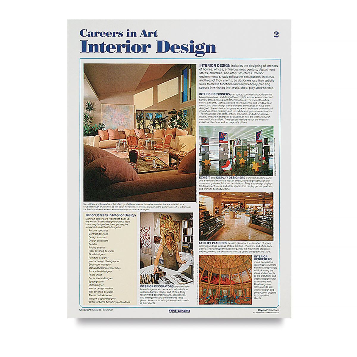 Careers in Art Posters, Set of 12