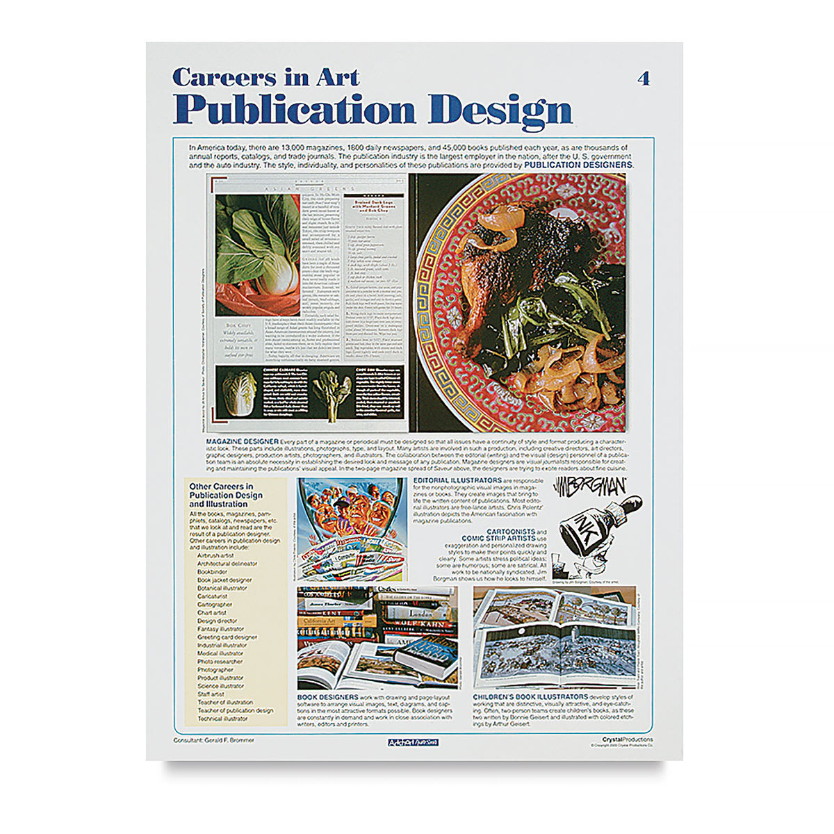 Careers in Art Posters, Set of 12